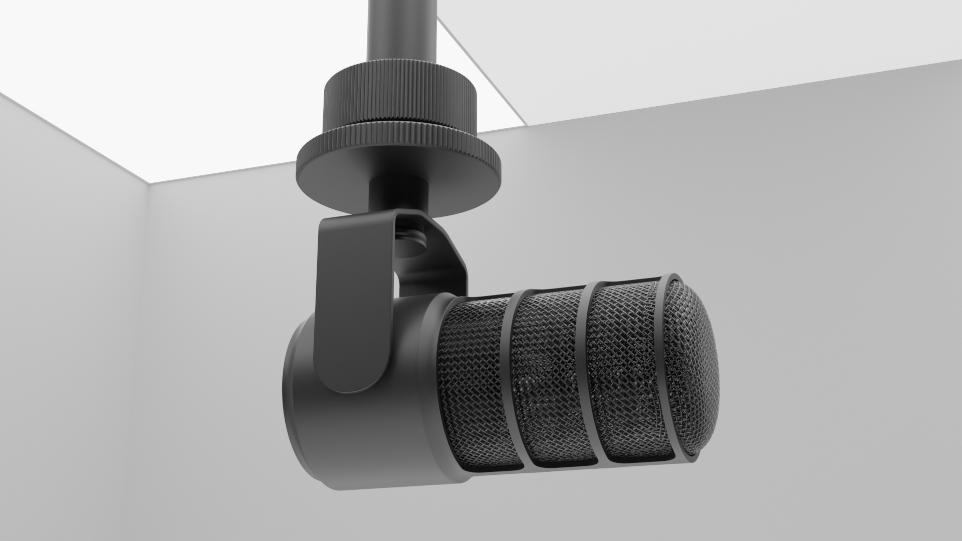 Studio Microphone Render