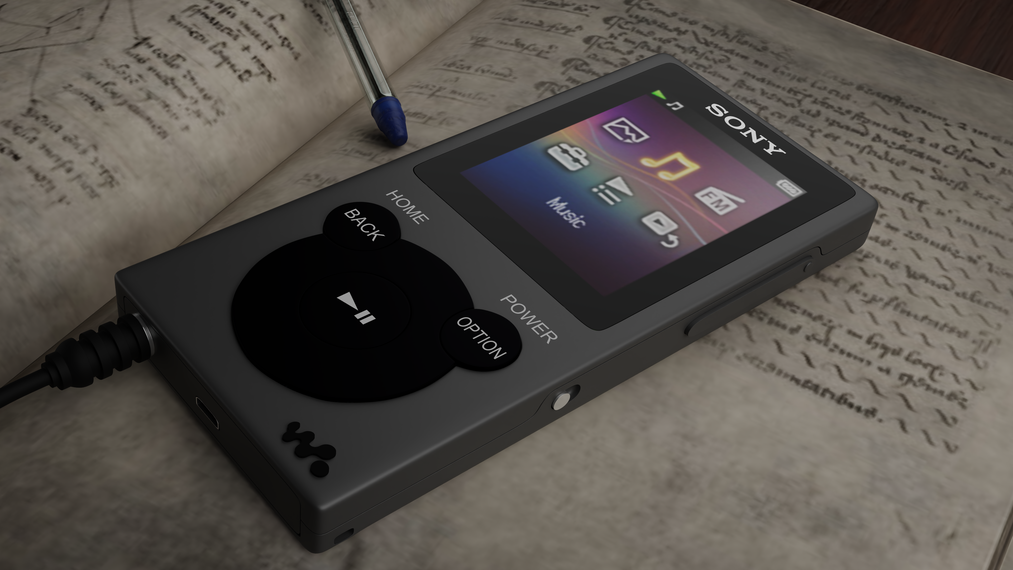 Walkman Render 6